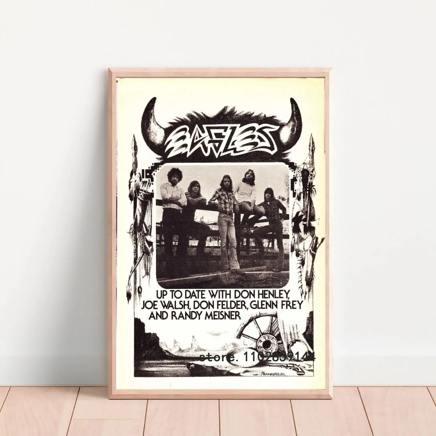 S n f Eagles bant Poster dekorasyon sanat duvar sanat ki iselle tirilmi hediye Modern aile 11 - Eagles Band Store