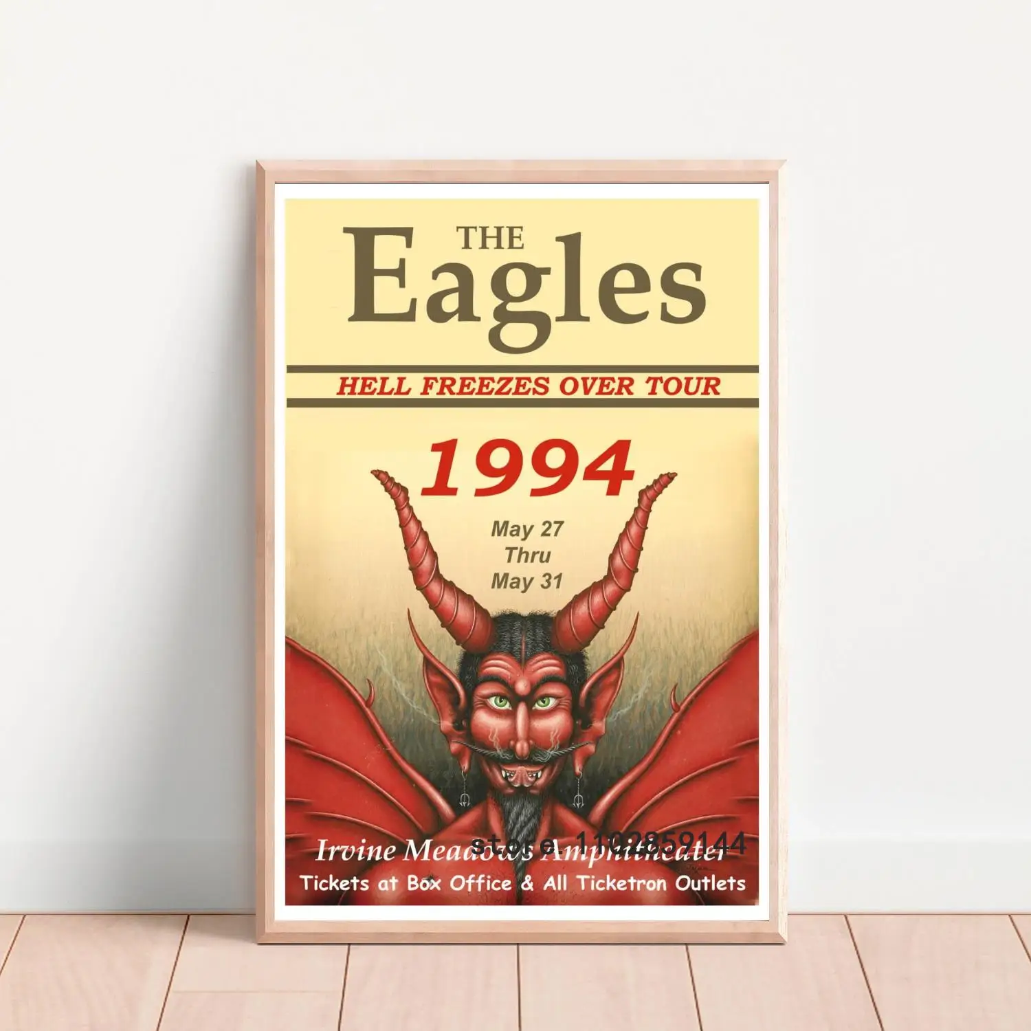 S n f Eagles bant Poster dekorasyon sanat duvar sanat ki iselle tirilmi hediye Modern aile 5 - Eagles Band Store