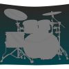 philadelphia eagles drum set joe hamilton - Eagles Band Store